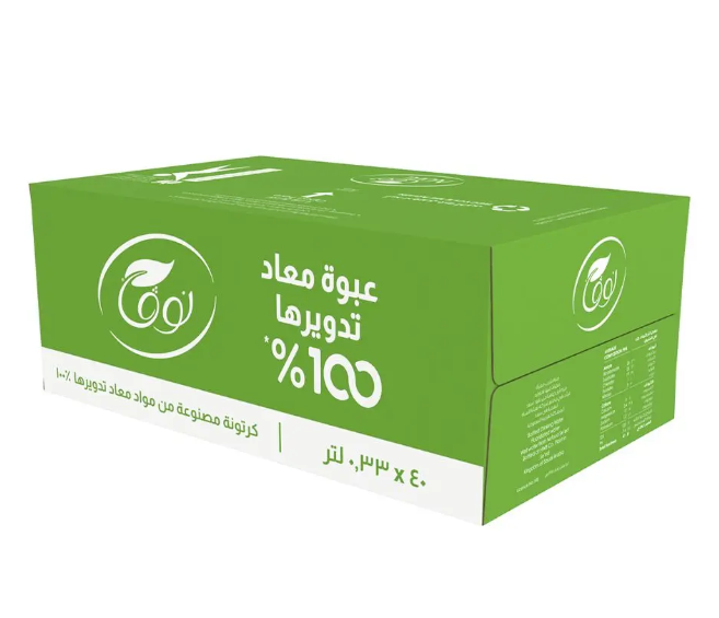 Nova Water Recycled Bottle 40X0.33LTR